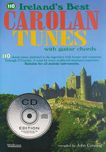 Load image into Gallery viewer, 110 Ireland's Best Carolan Tunes Book / Book & CD (Melody & Chords)