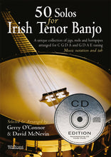 Load image into Gallery viewer, 50 Solos for Irish Tenor Banjo