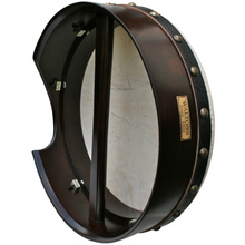 Load image into Gallery viewer, 15'' Tunable Bodhrán - Dark Mahogany