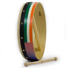 Load image into Gallery viewer, 15" Waltons Irish Bodhran with USA Flag Design
