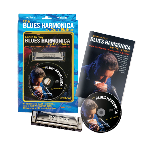 Blues Harmonica Pack by Don Baker