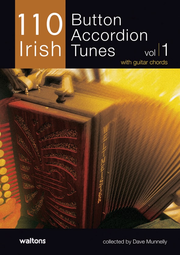 110 Irish Button Accordion Tunes Book / Book & CD Vol 1